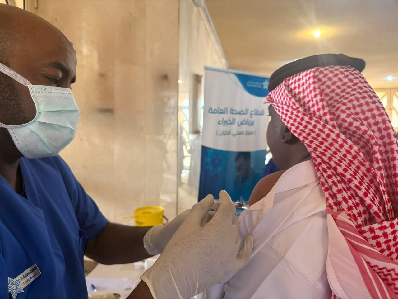 تجمع القصيم الصحي ينفّذ حملة للتطعيم ضد الإنفلونزا الموسمية في الجوامع